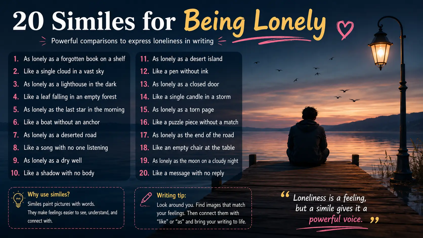 similes-for-being-lonely