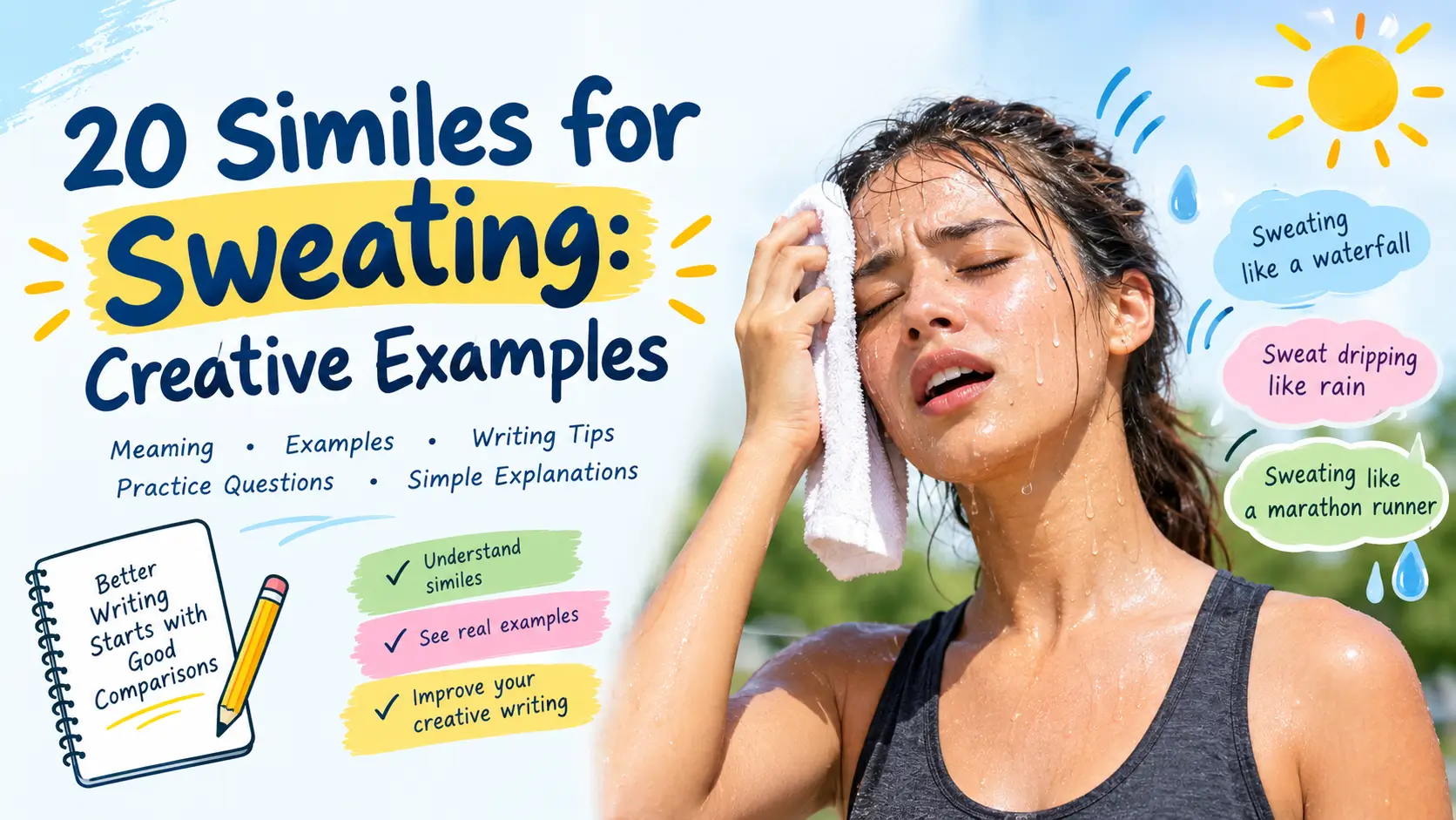 similes-for-sweating