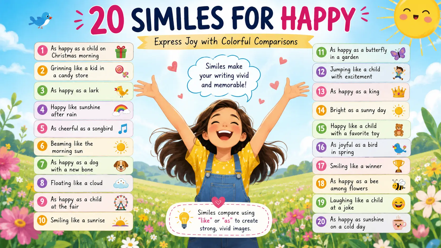 what-are-some-similes-for-happy