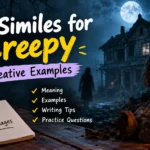 similes for creepy